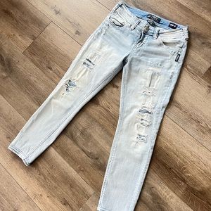 SILVER jeans light wash boyfriend